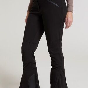 Avalanche Womens High-Waisted Softshell Ski Pants